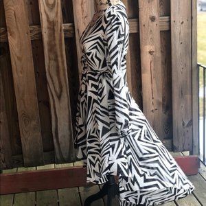 KARDASHIAN KOLLECTION high-low dress